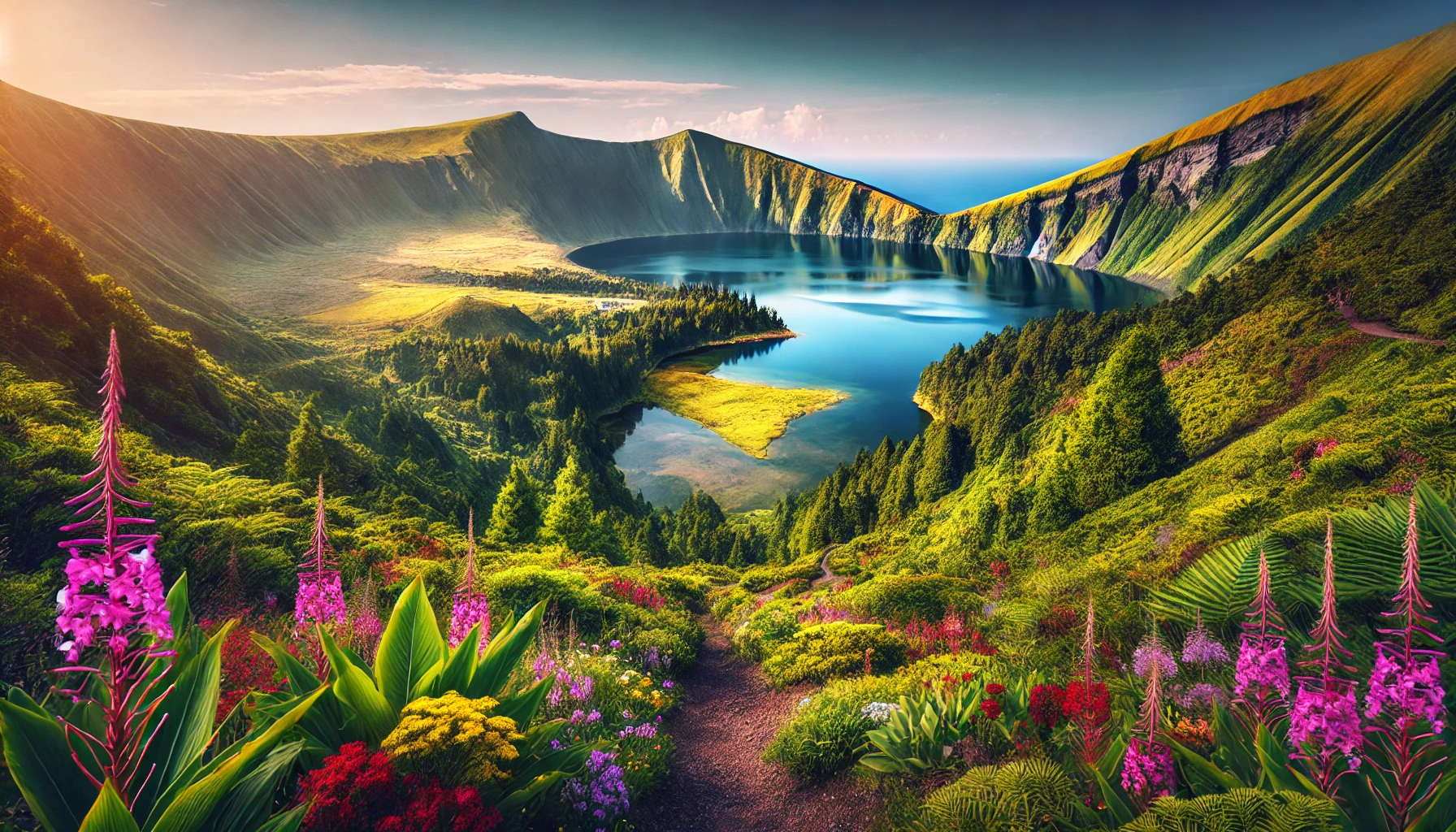 Kraterseen – Die Juwelen im Herzen der Insel