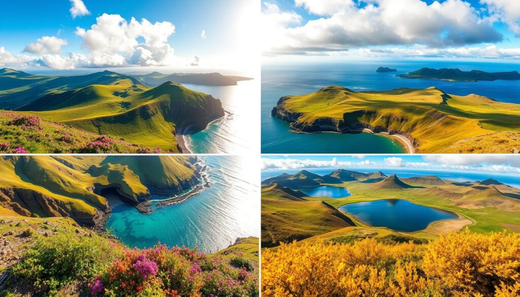 Azoren Jahreszeiten Landschaft Azoren Jahreszeiten Landschaft