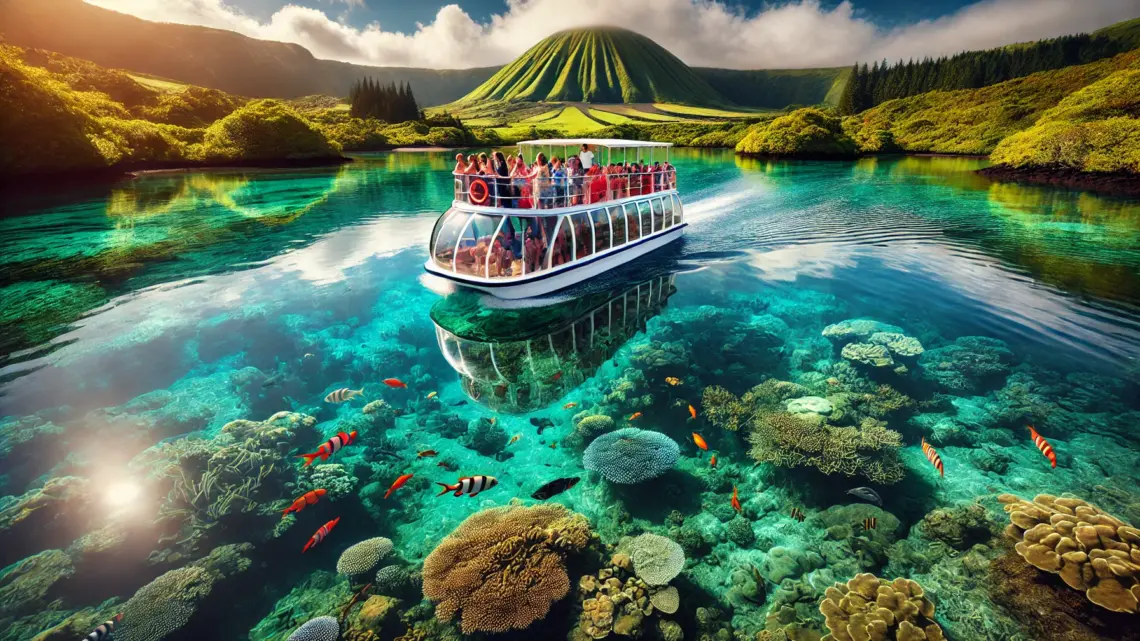Lagunenrundfahrt mit einem Glasbodenboot auf den Azoren – Ein unvergessliches Abenteuer