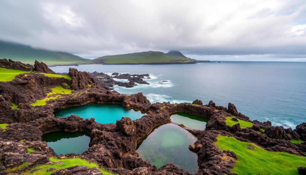 Naturpools von Biscoitos auf Terceira Naturpools von Biscoitos auf Terceira