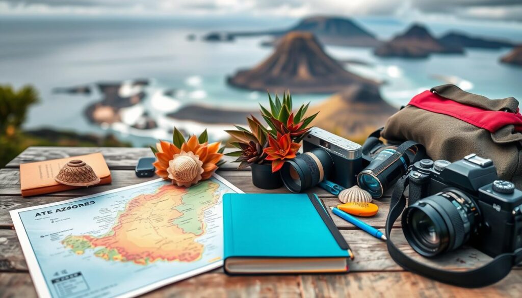 Reisevorbereitungen Azoren