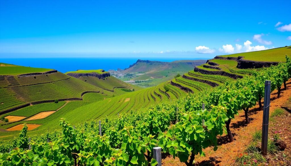 Weinberge auf Pico Azoren Sehenswürdigkeiten Weinberge auf Pico Azoren Sehenswürdigkeiten