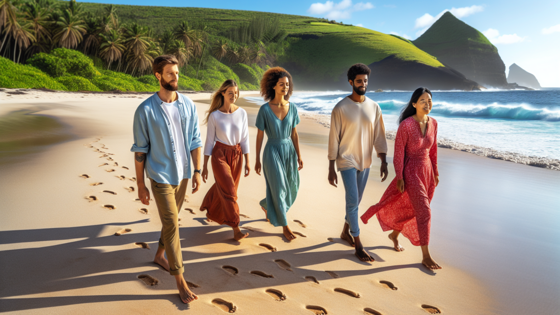 Barfuß Wanderungen im Sand – einfach mit der Natur verbinden