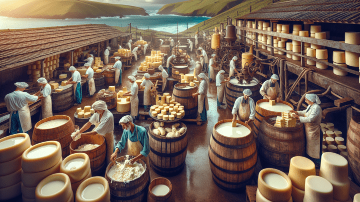 Besuch einer Käsefabrik – Herstellung von traditionellen Käsesorten