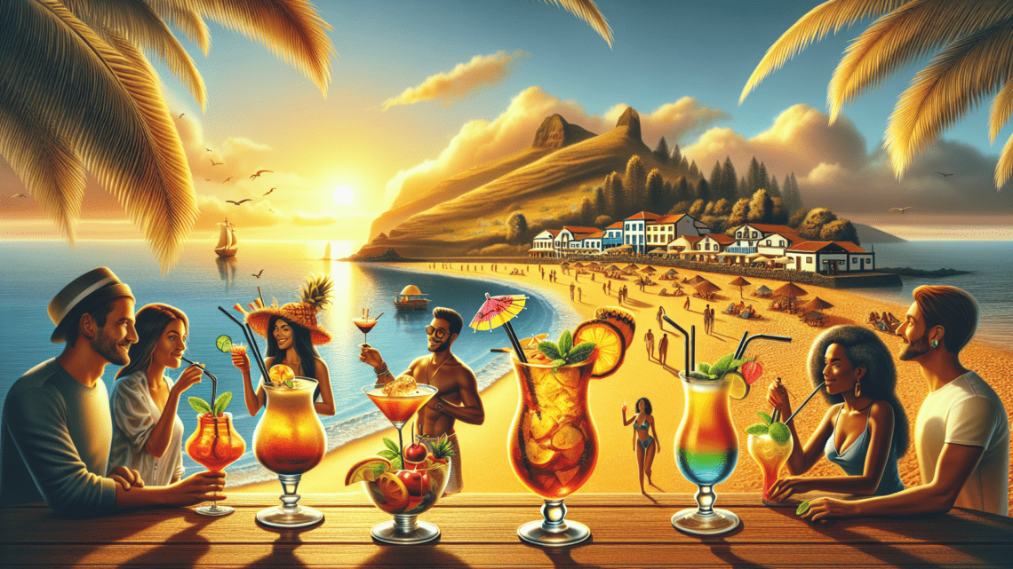 Exotische Cocktails in Strandbars – Geschmack des Paradieses
