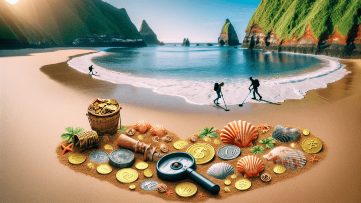 Schatzsuche am Strand – Münzen Muscheln und Meeresschätze