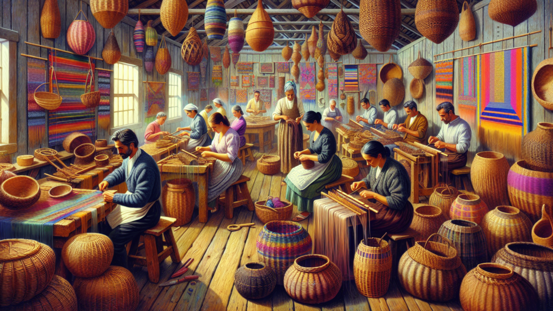 Traditionelle Handwerks Workshops – lernen Sie die Kunst des Flechtens