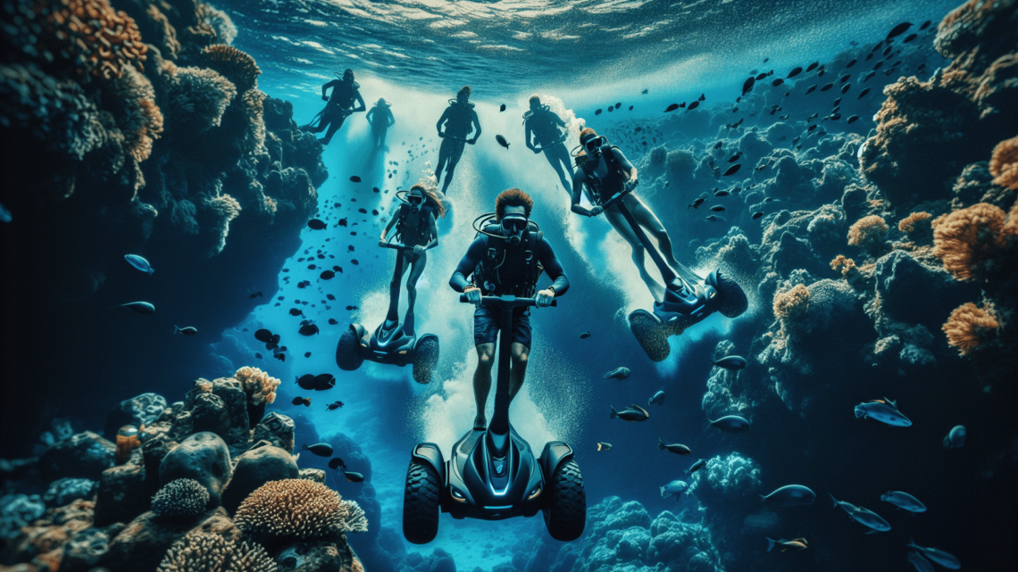Unter Wasser Scooter Abenteuer – wie Tauchen aber einfacher