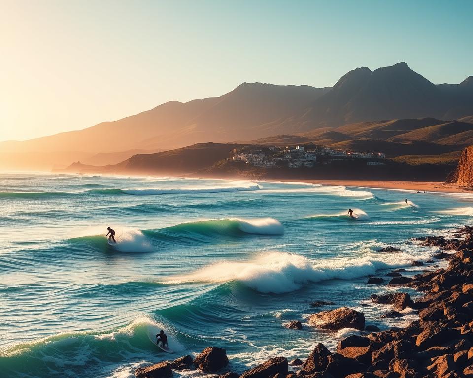 Santa Barbara Surfen Azoren