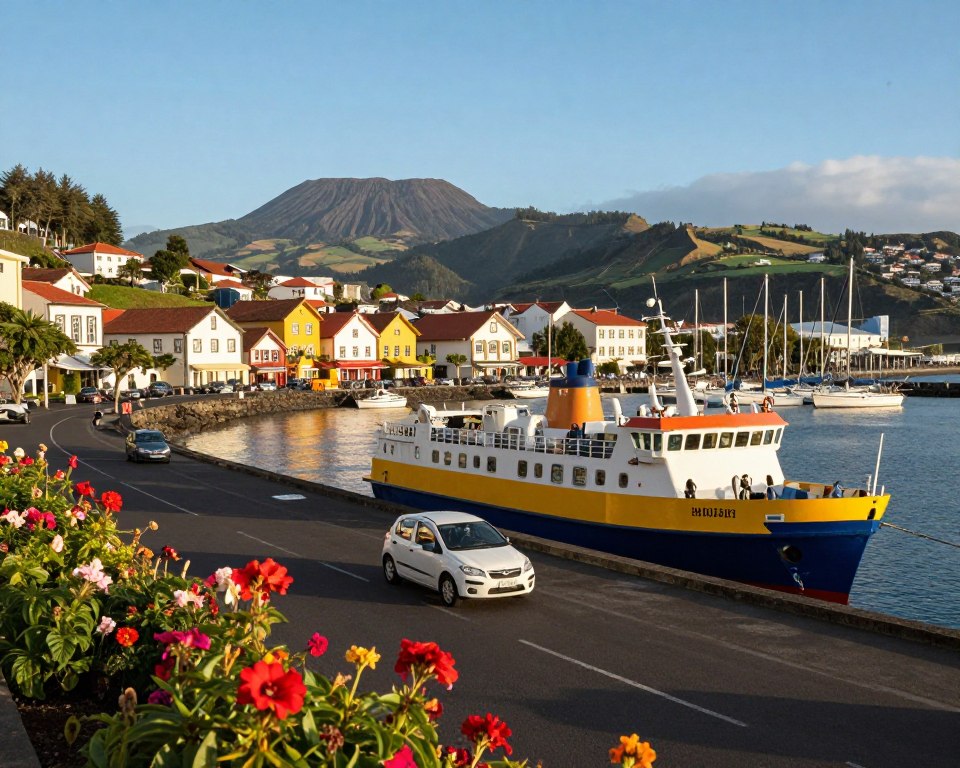 Anreise Horta Azoren Transport