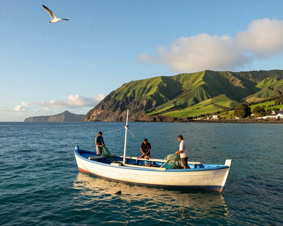 Anreise nach Corvo Azoren