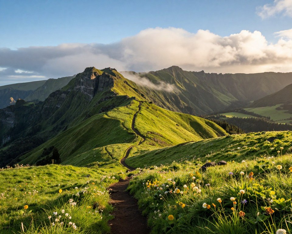 Azoren Wandern Naturlandschaft