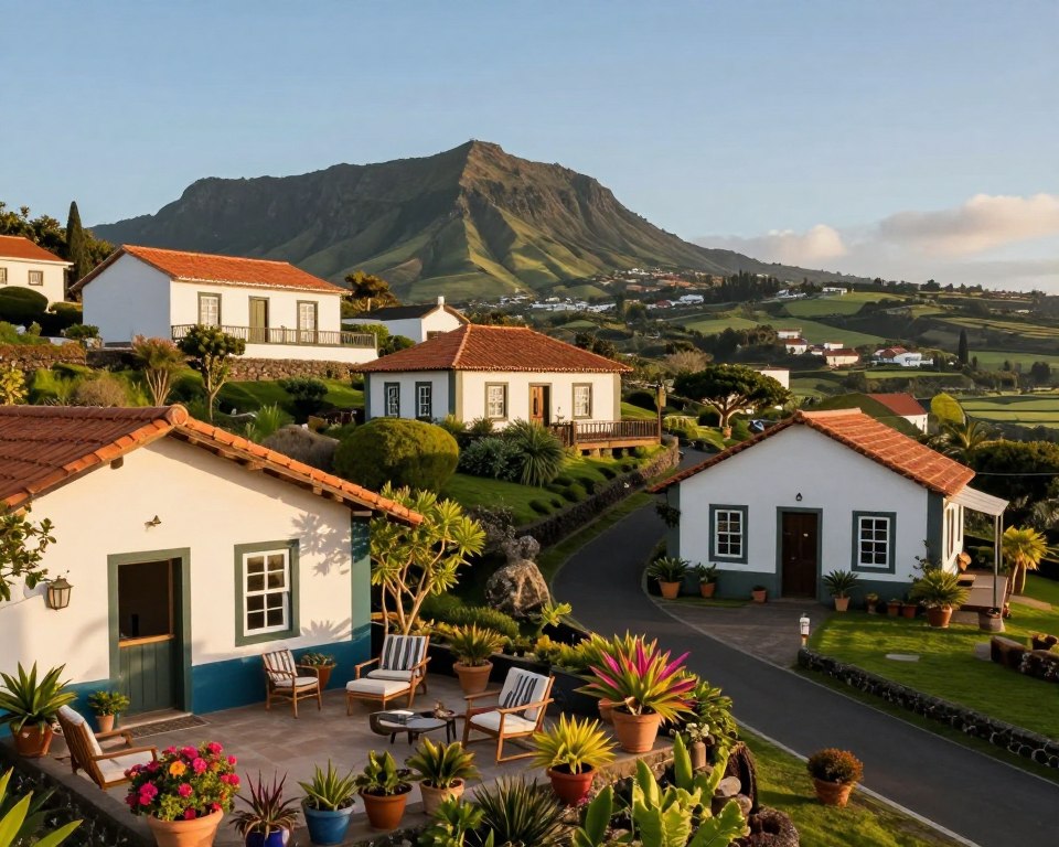 Corvo Unterkunft Übersicht