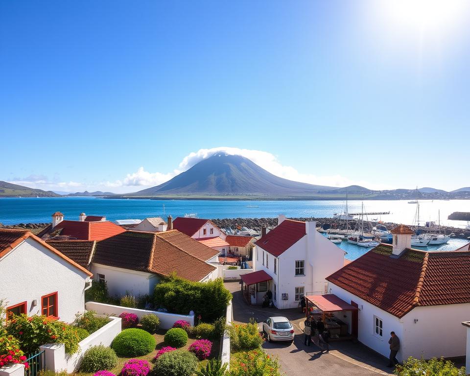 Küstenorte auf Pico