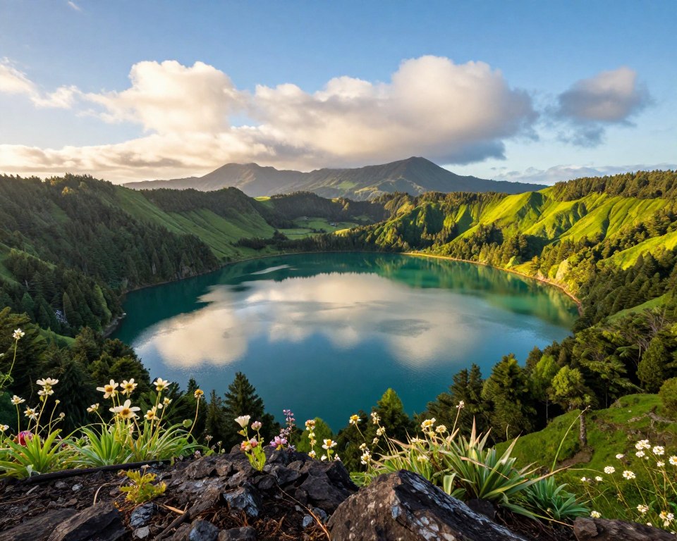 Lagoa do Fogo Aussicht