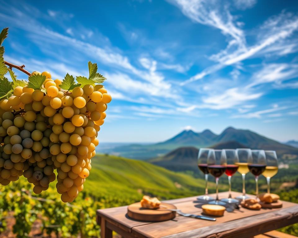 Pico Weinberge und Weinproben