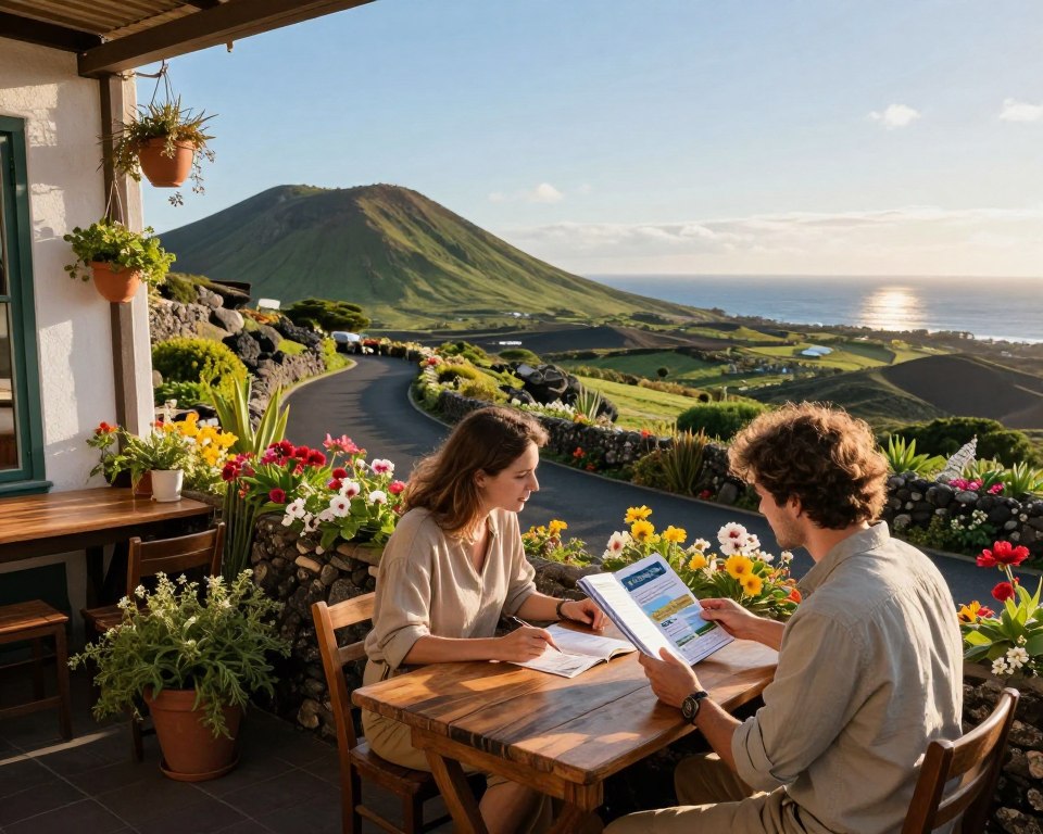 Reiseplanung auf Insel Graciosa