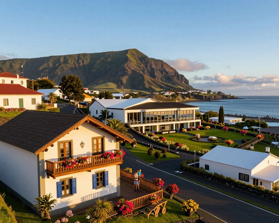 Unterkunft Horta Übersicht