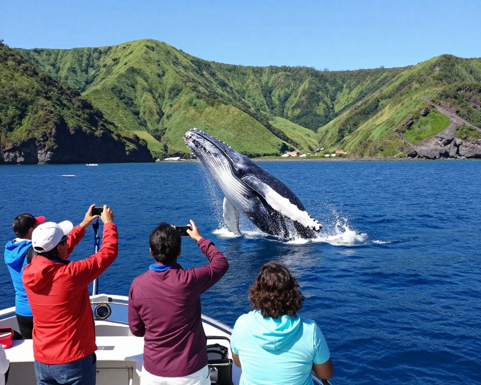 Walbeobachtung Azoren Aktivitäten