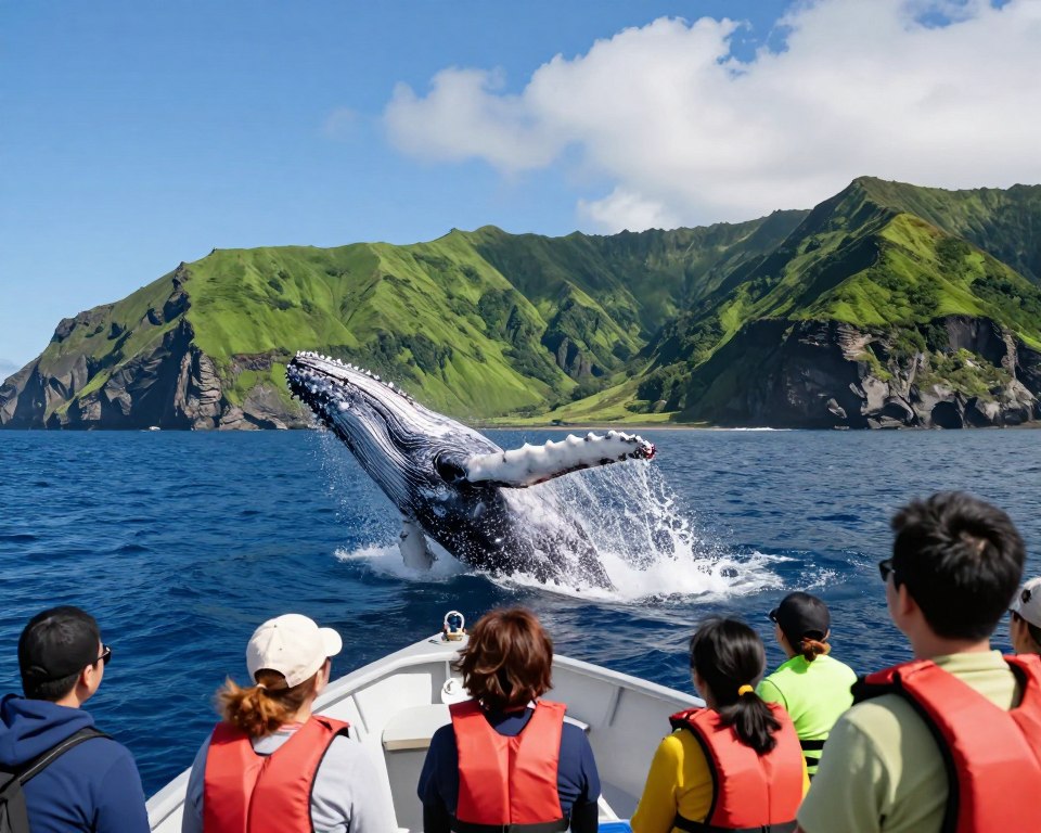 Walbeobachtung auf den Azoren