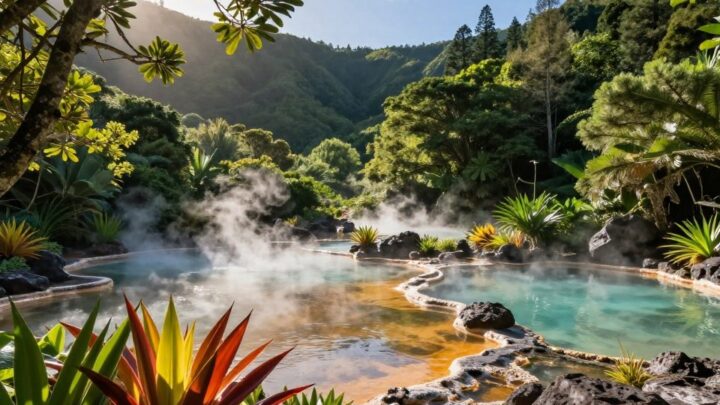 Caldeira Velha: Thermalquellen auf den Azoren